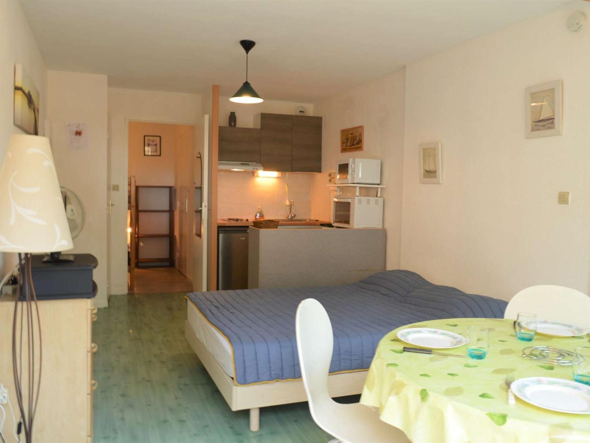 Studio/Cabine 4 Pers, Piscine, Proche Mer, Argeles-Sur-Mer - Fr-1-225-33 Luaran gambar